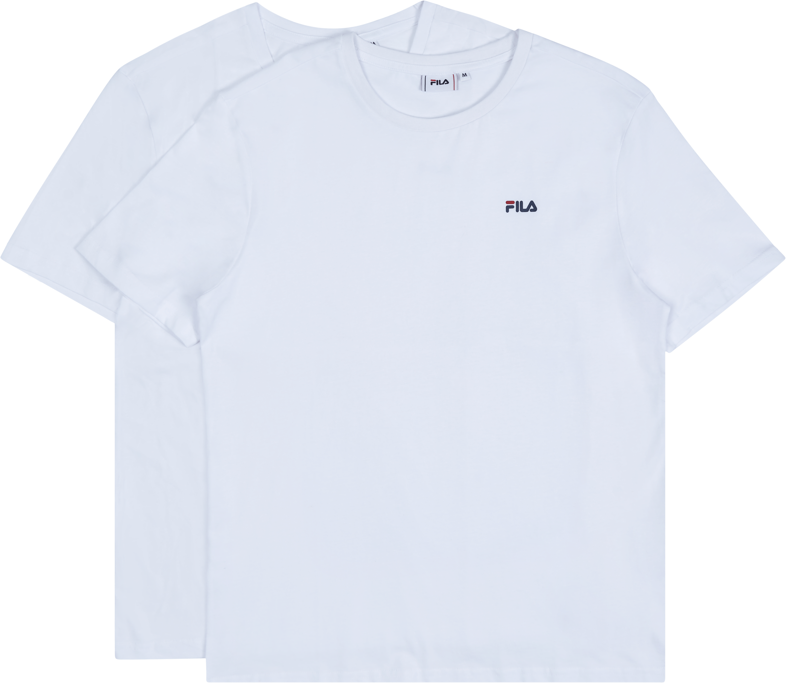 Brod Tee / Double Pack, Male, Apparels, Tops, White, L