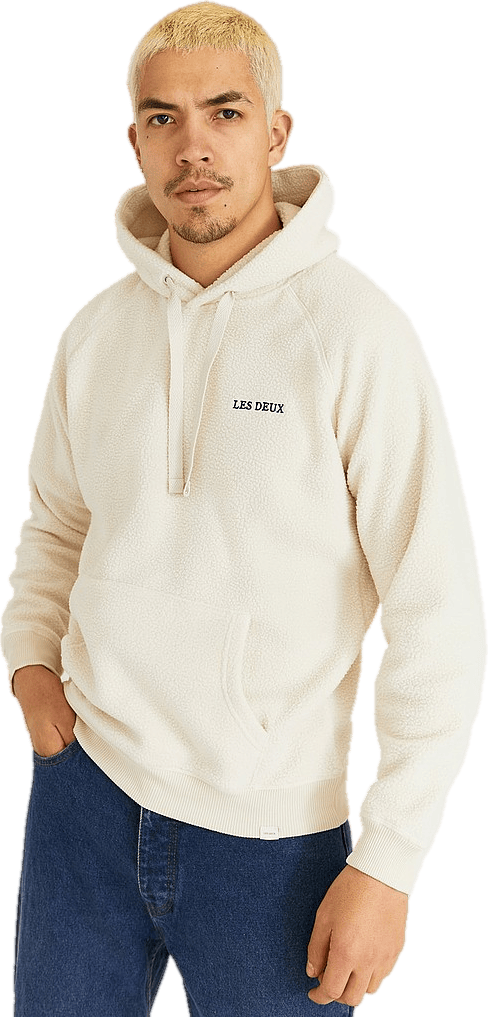 Duncan Pile Hoodie Ivory