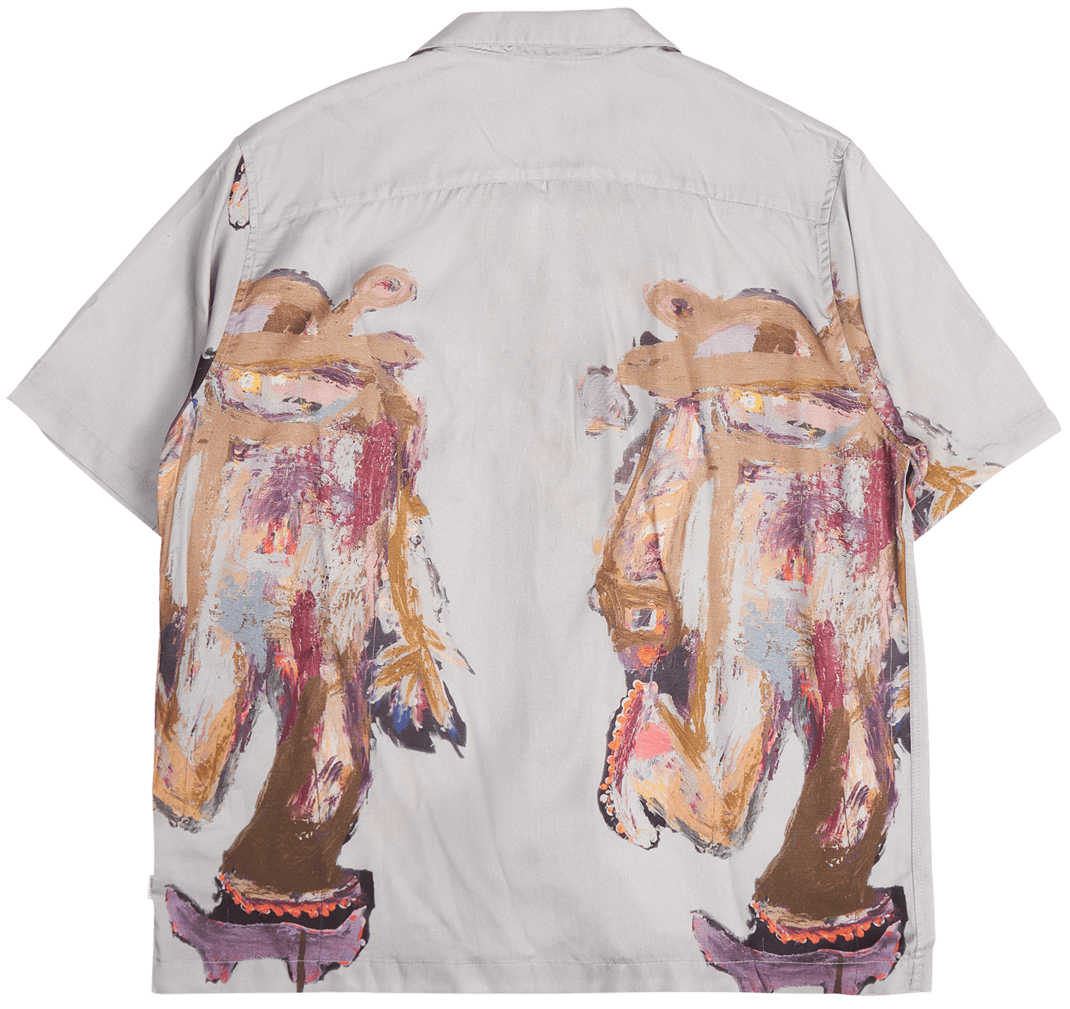 Les Deux Kabangu Aop Tencel Ss Shirt - Bild 2