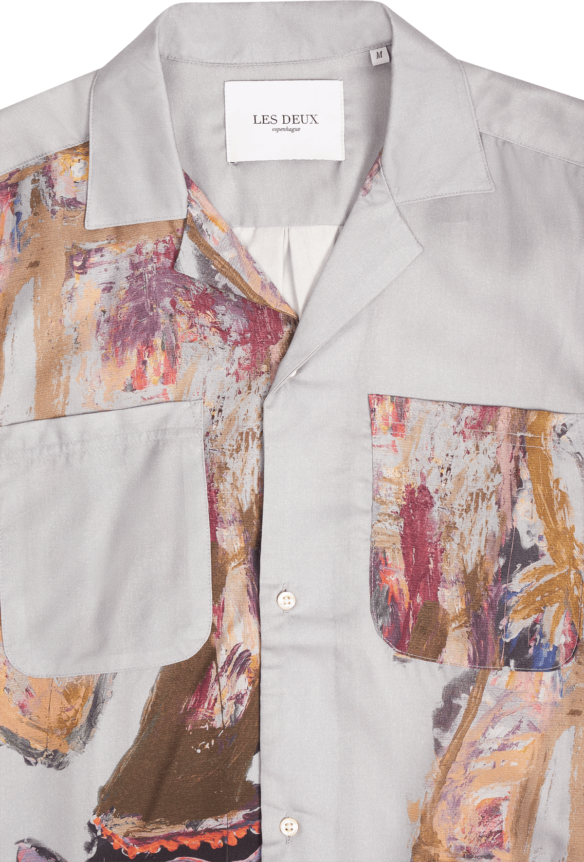 Les Deux Kabangu Aop Tencel Ss Shirt - Bild 3