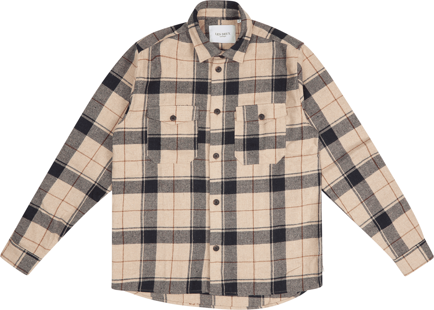 Les Deux Lennon Check Overshirt