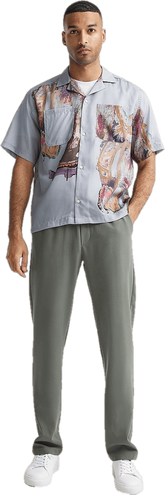 Patrick Drawstring Pants Thyme Green - Bild 3