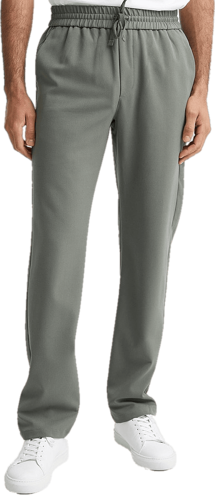 Patrick Drawstring Pants Thyme Green - Bild 4