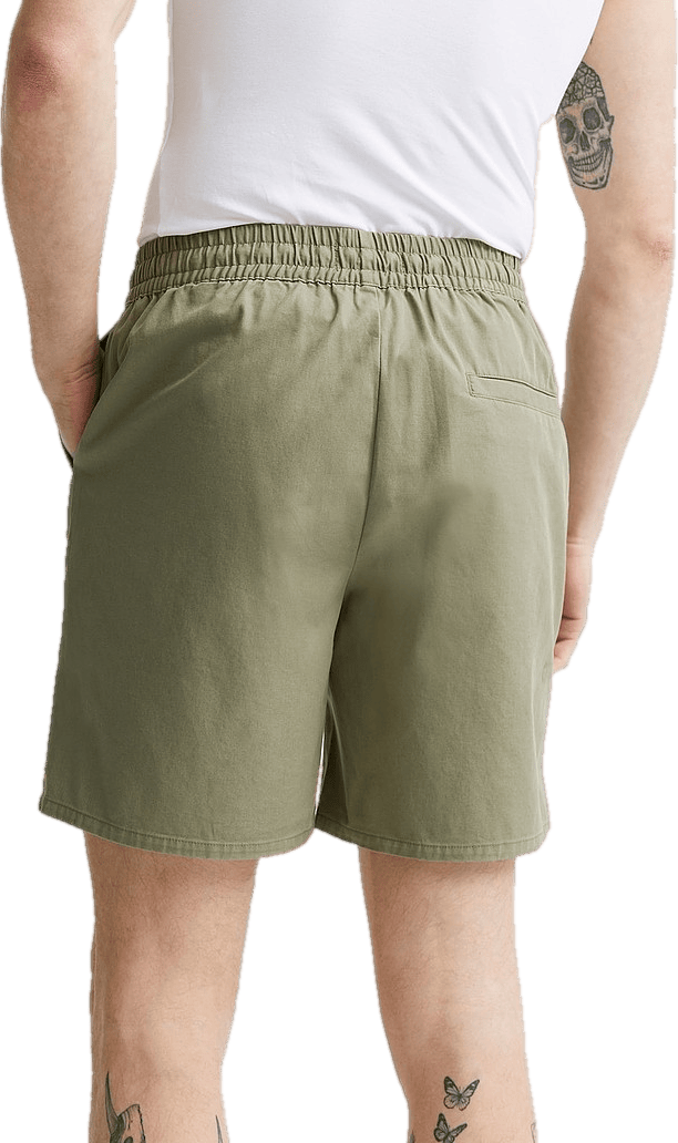 Otto Twill Shorts Lichen Green