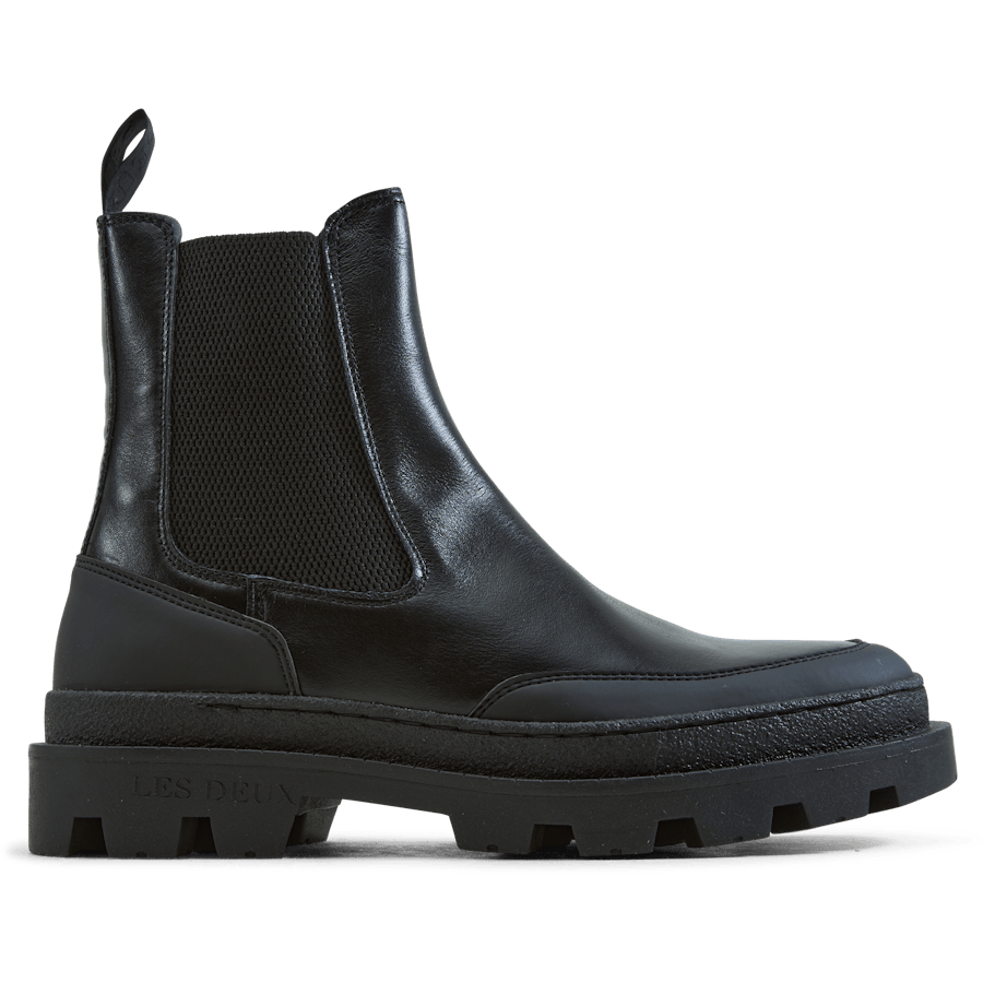Tanner Leather Chealsea Boot Black