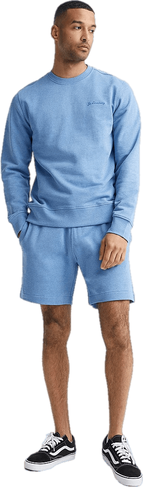 Throw Overdyed Sweat Shorts Ultramarine - Bild 3