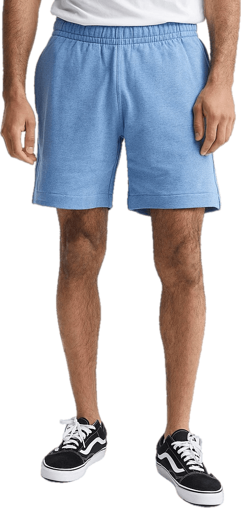 Throw Overdyed Sweat Shorts Ultramarine - Bild 4