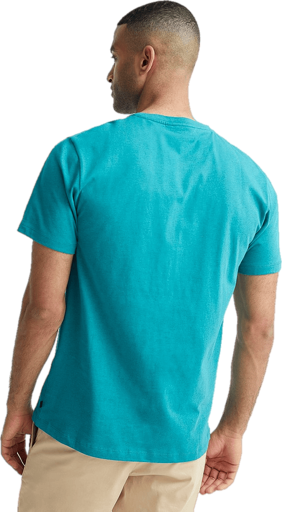 Sid Overdyed T-shirt Deep Lake