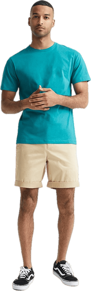 Sid Overdyed T-shirt Deep Lake - Bild 2