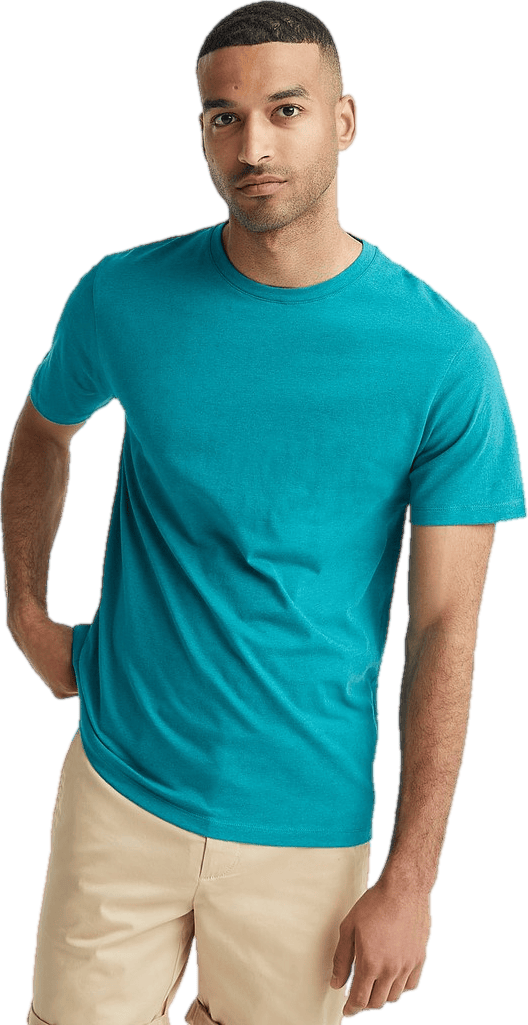 Sid Overdyed T-shirt Deep Lake - Bild 3