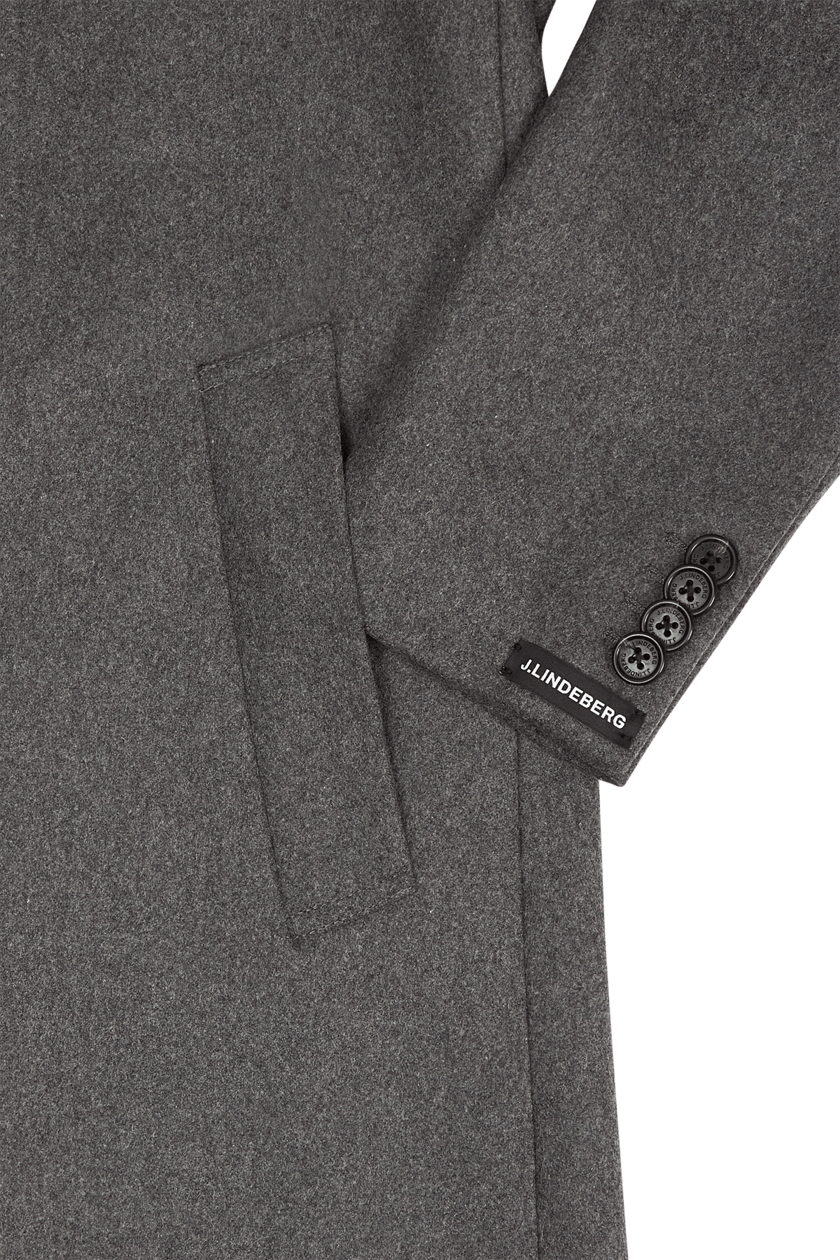 Holger 2.0 Melton Coat Volcanic Ash - Bild 5