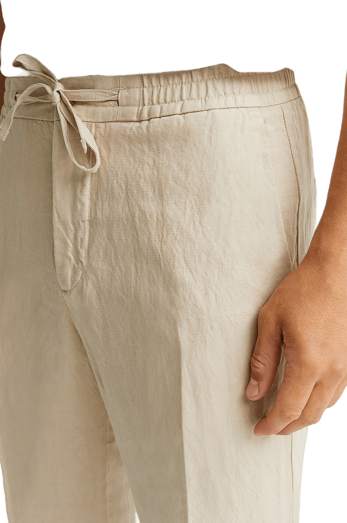 J.Lindeberg Sasha Drape Linen Pants