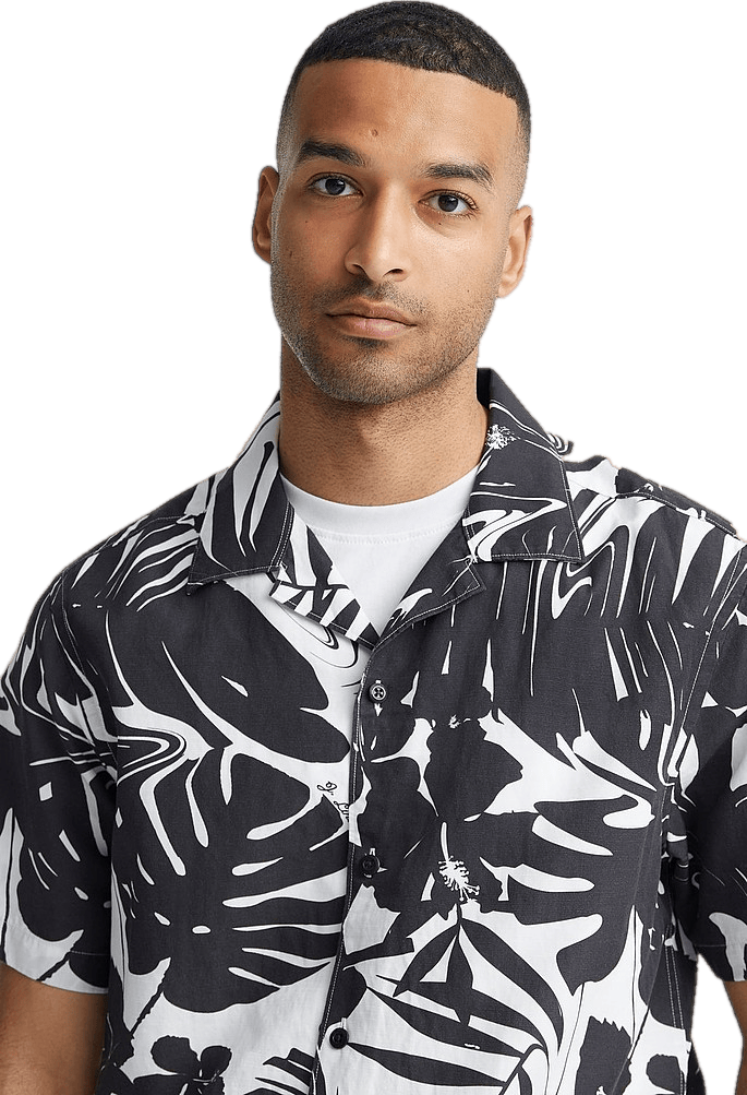 Elio Hibiscus Print White