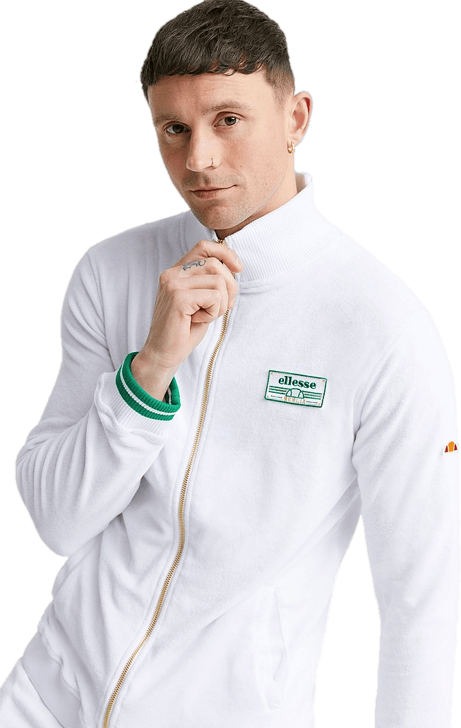 El Fallo Track Top, Male, Odzież, bluzy i bluzy, Biały, S