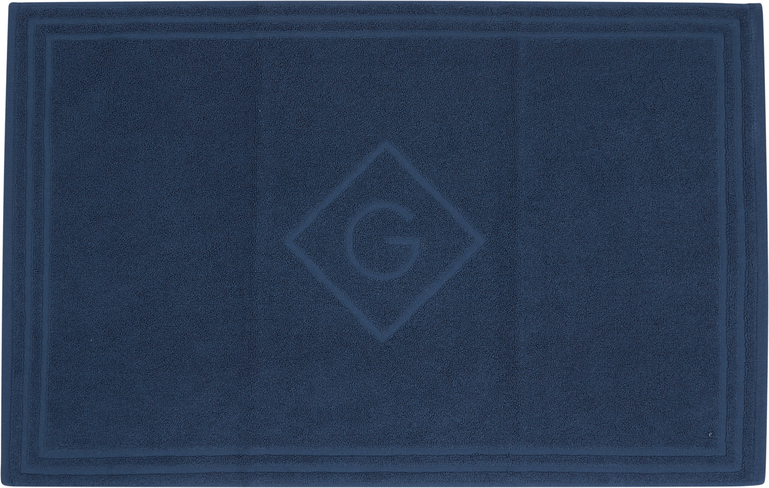 Organic G Shower Mat 50x80 Yankee, Unisex, Equipment, Accessories, Blue, 50X80