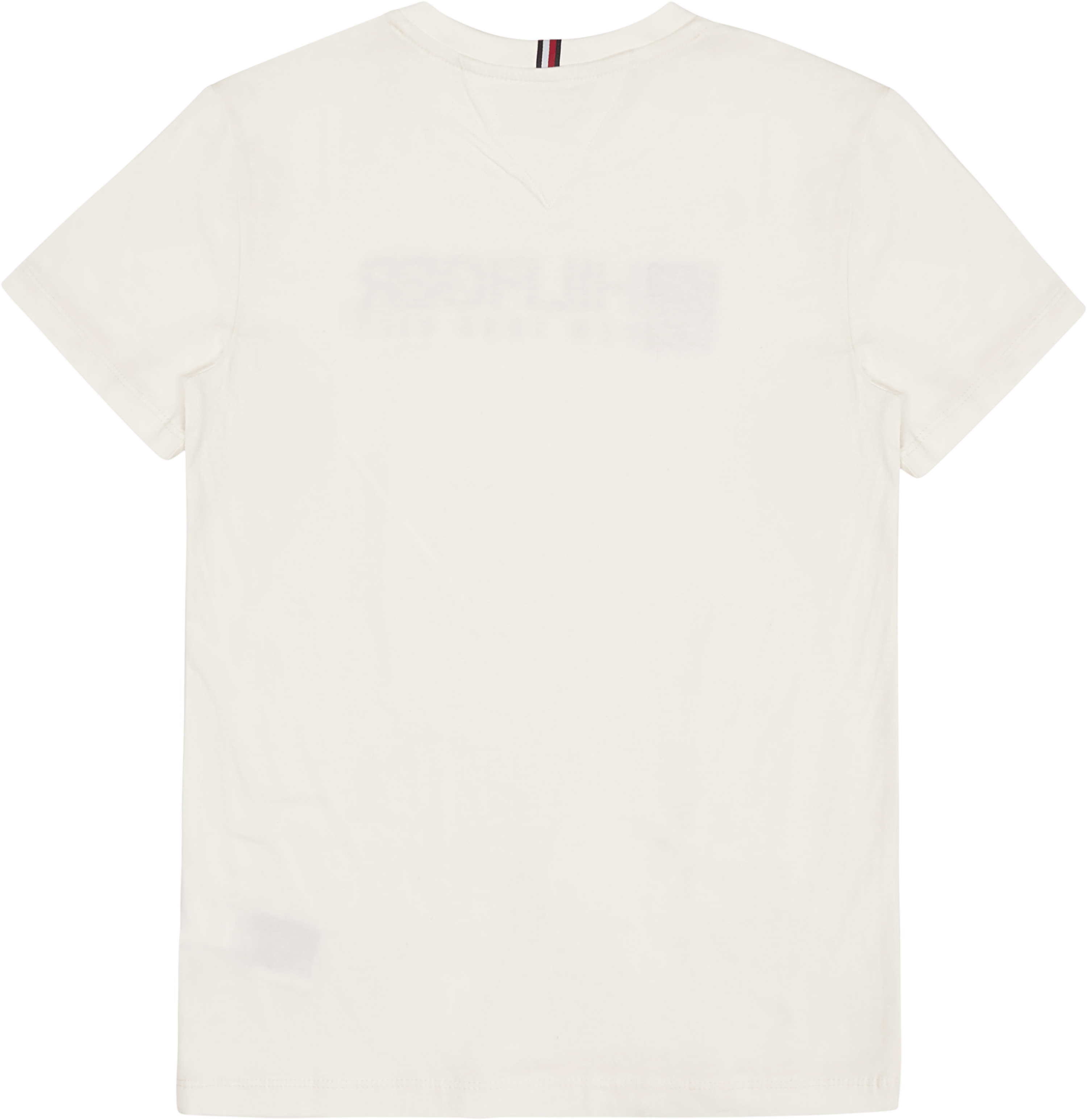 U Tommy Logo Tee S/s Ybh - Ancient White - Bild 2