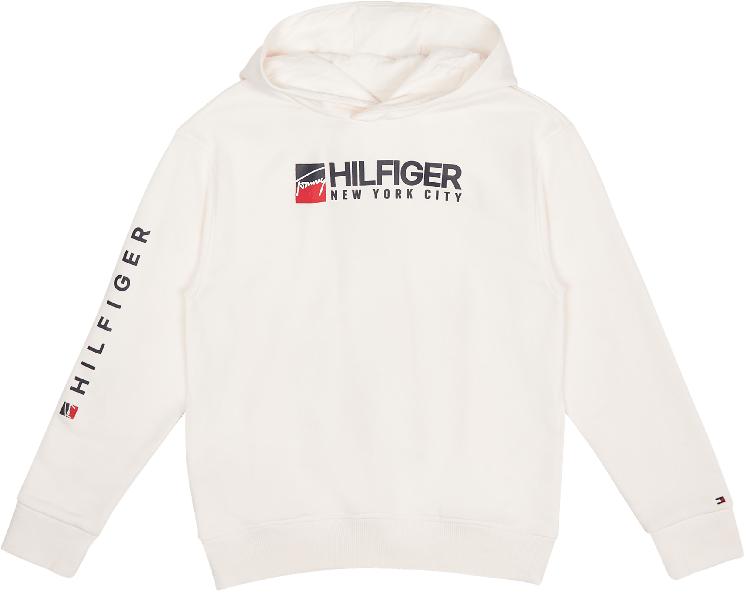 Ks0ks00250 – U Tommy Logo Hood Ybh – Ancient White