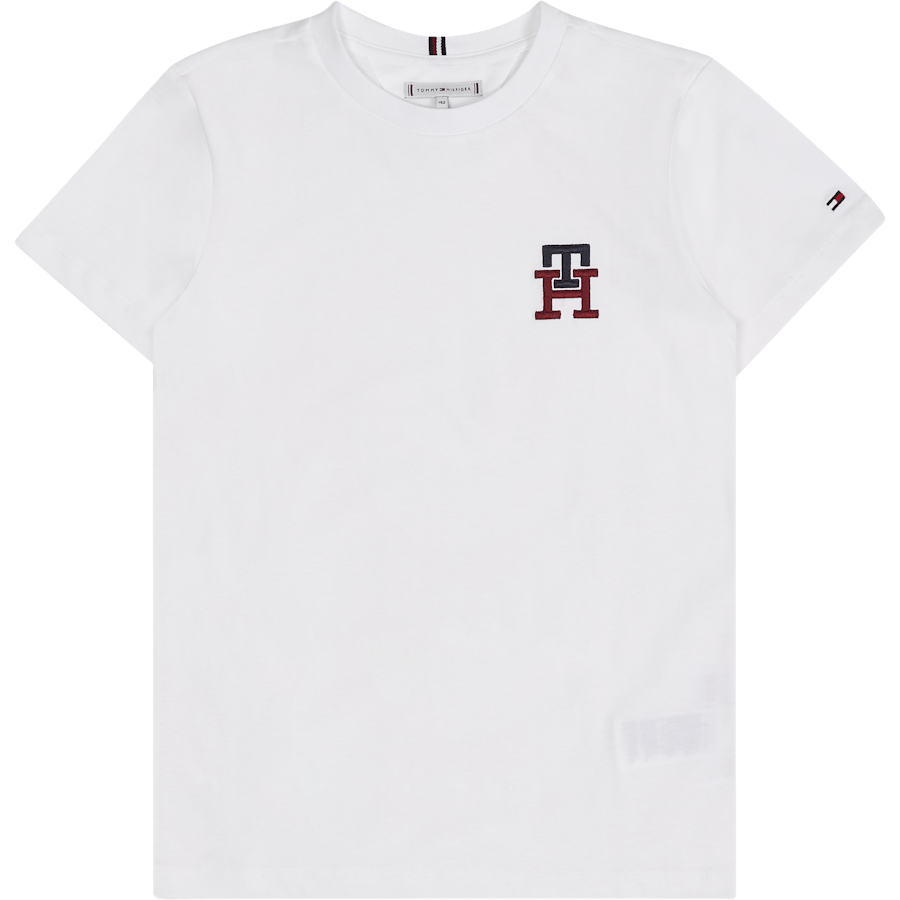 Monogram Tee S/s Ybr – White
