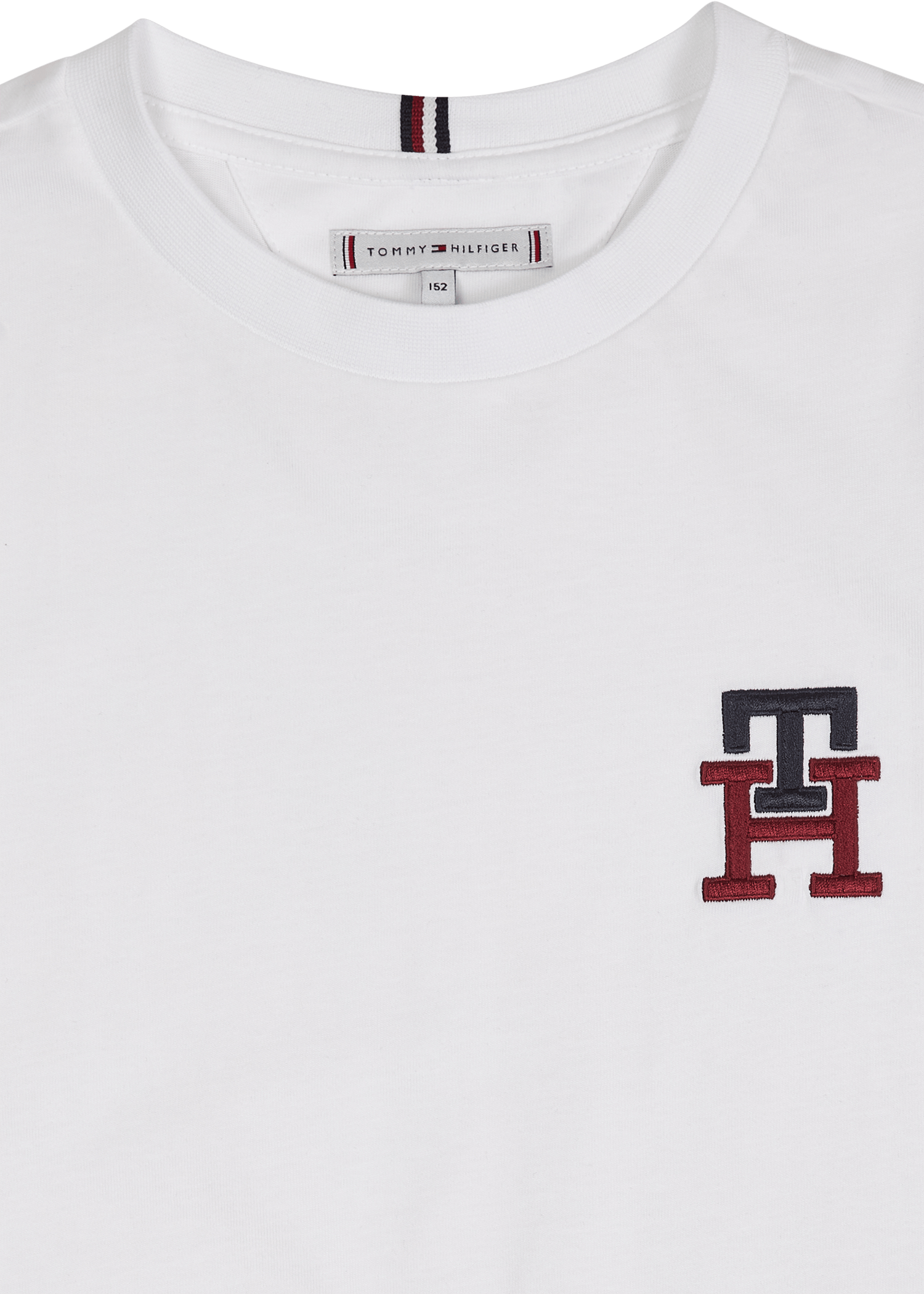 Monogram Tee S/s Ybr - White - Bild 3