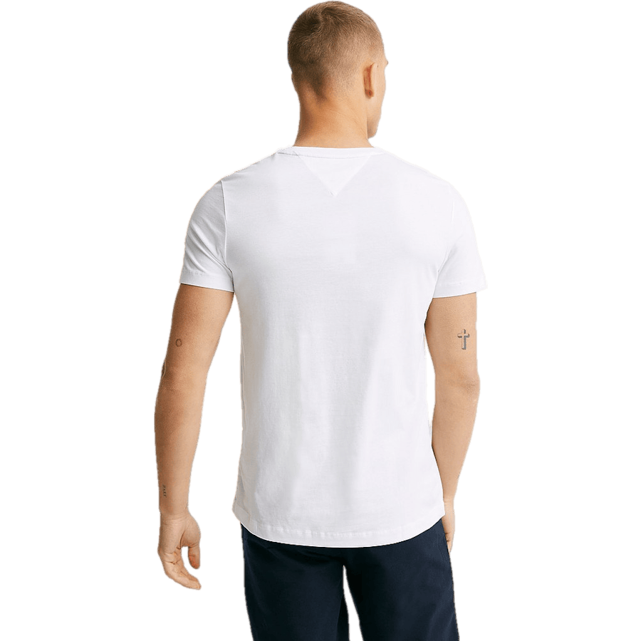 Palm Floral Tee Ybr – White