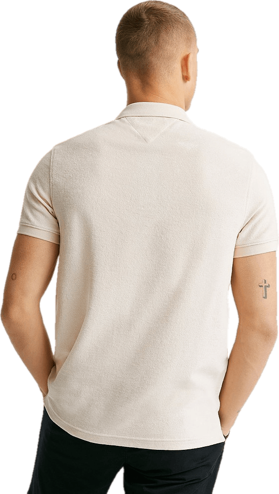 Micro Towelling Regular Polo Af4 – Feather White