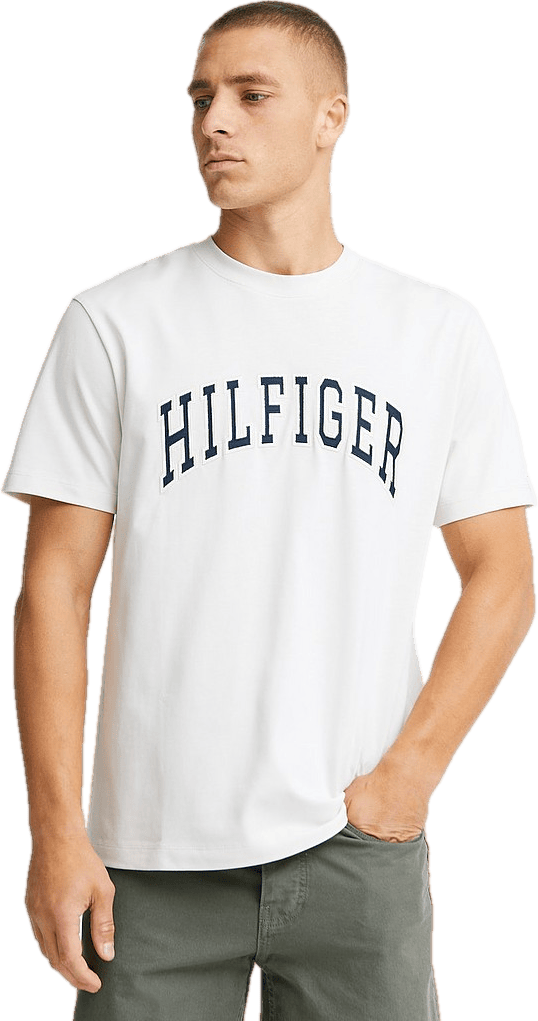 Hilfiger Arch Casual Tee Ybi - Ivory - Bild 3