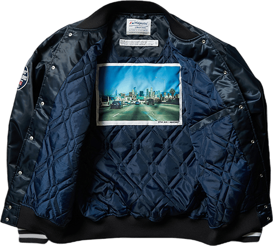 Lr Majestic Stadium Jacket Navy - Bild 3