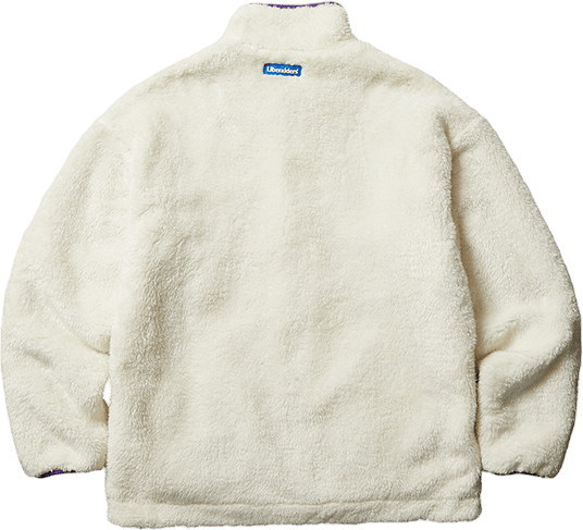 Pile Fleece Jacket White - Bild 2