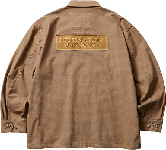 Rip Stop Fatigue Jacket Coyote - Bild 2