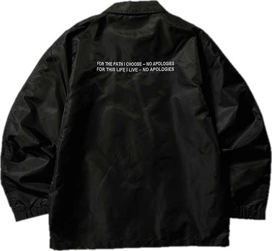 Strife Nylon Coach Jacket Black - Bild 2