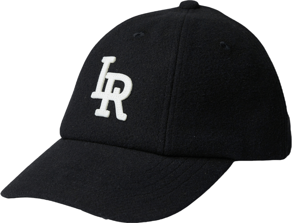 Lr Logo Wool Cap Black, Unisex, Bekleidung, Hüte & Mützen, Schwarz, ONESIZE
