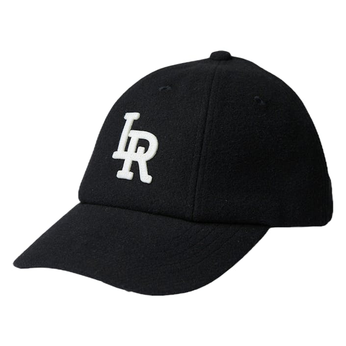 Lr Logo Wool Cap Black, Unisex, Bekleidung, Hüte & Mützen, Schwarz, ONESIZE