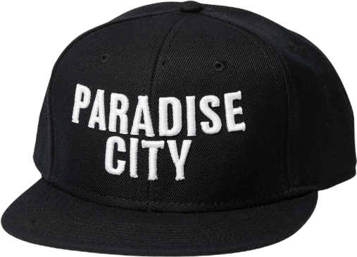 Paradise City Cap Black
