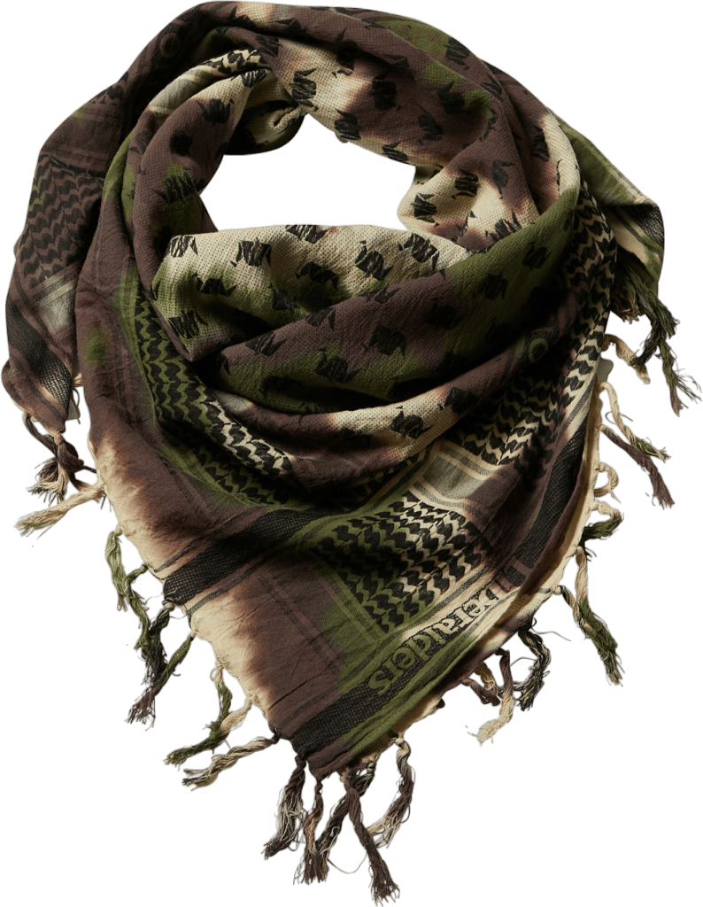 Lr Jacquard Stole Camo