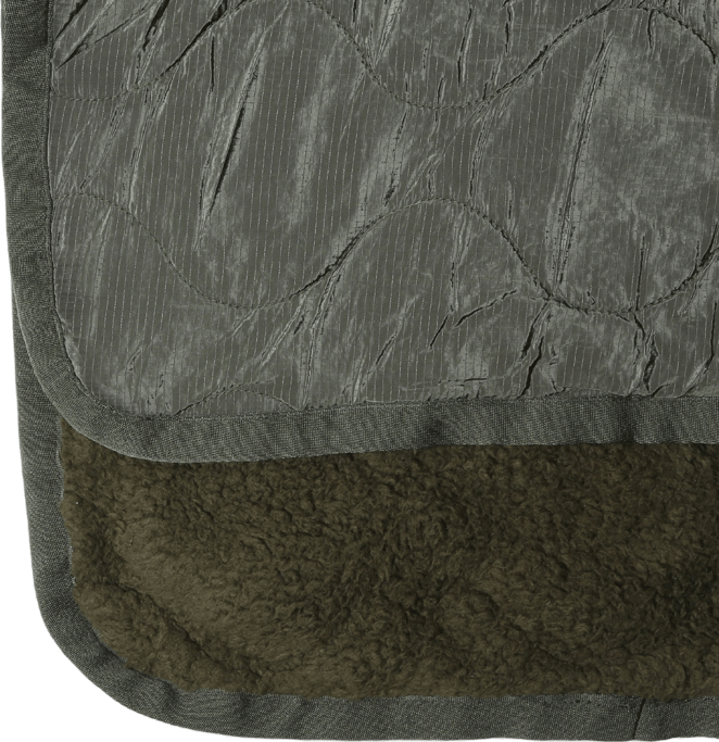 Military Quilted Blanket Ii Olive - Bild 3