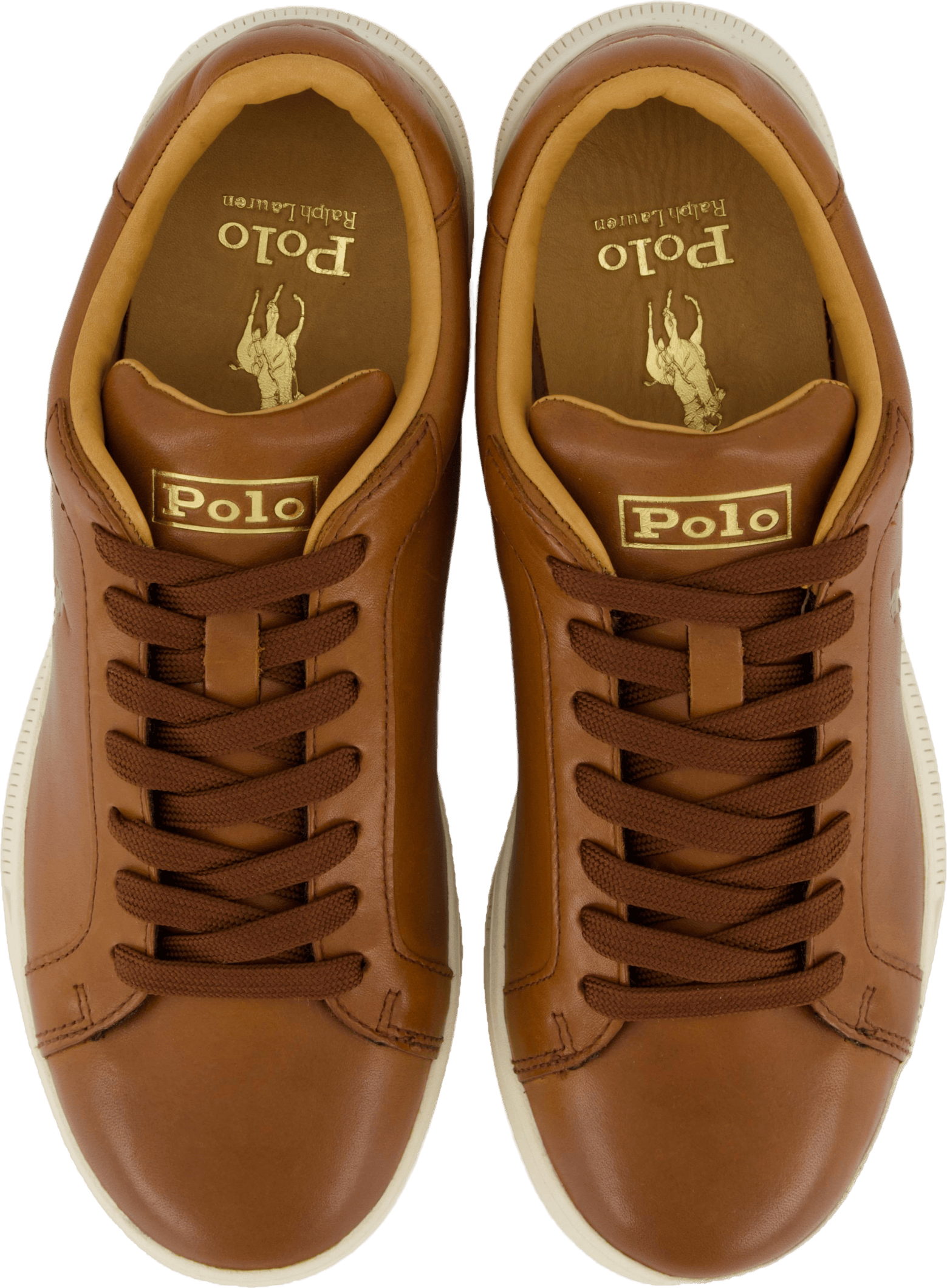 Heritage Court II Leather Sneaker Polo Pale Russet - Bild 6