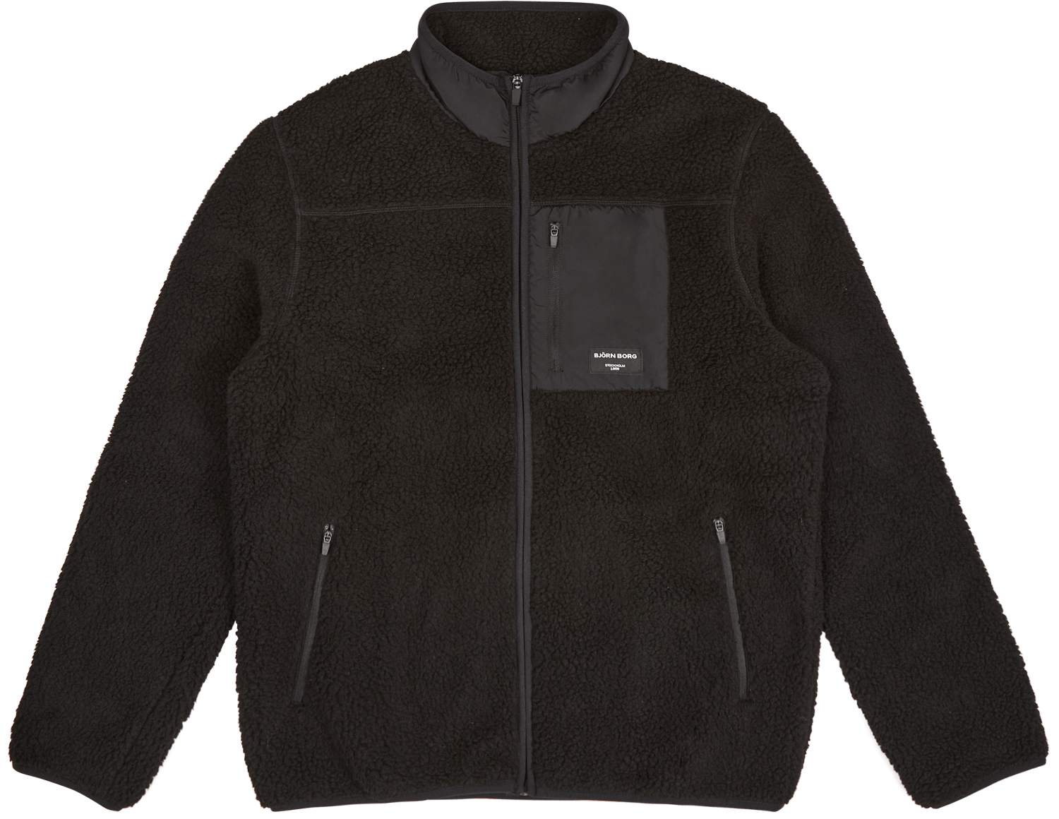 Sthlm Fleece Jacket  Beauty, Male, Kläder, jackor, Svart, XL