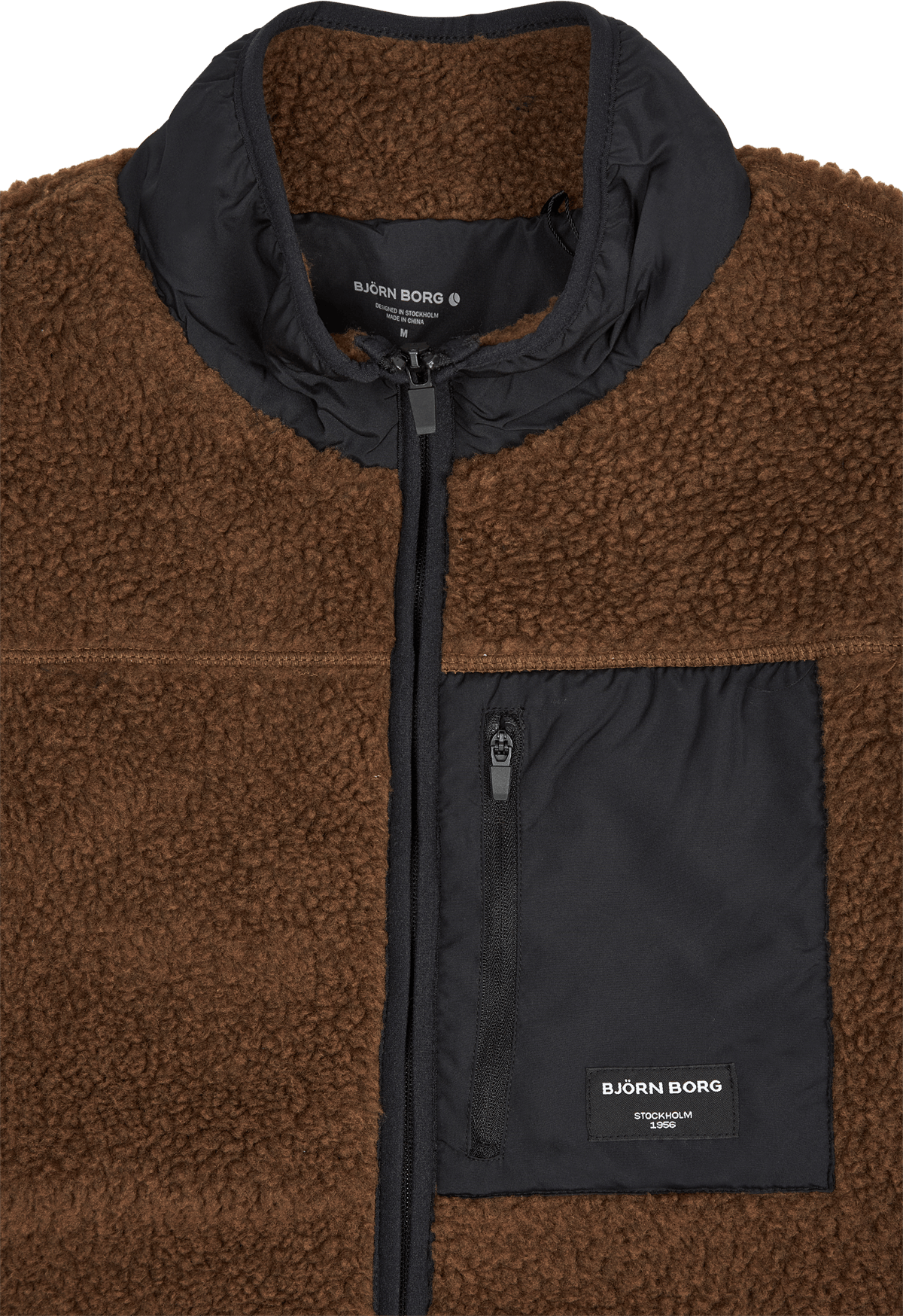 Sthlm Fleece Jacket Teak - Bild 3