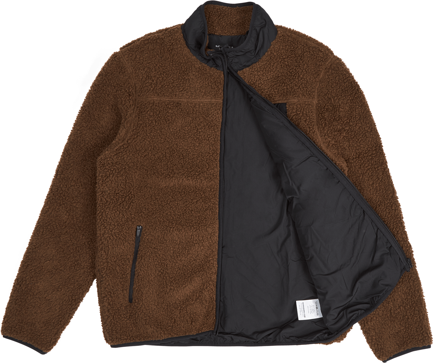 Sthlm Fleece Jacket Teak - Bild 4