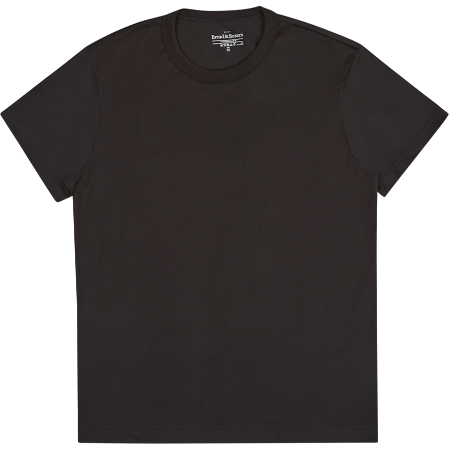 Crew-Neck pima Black