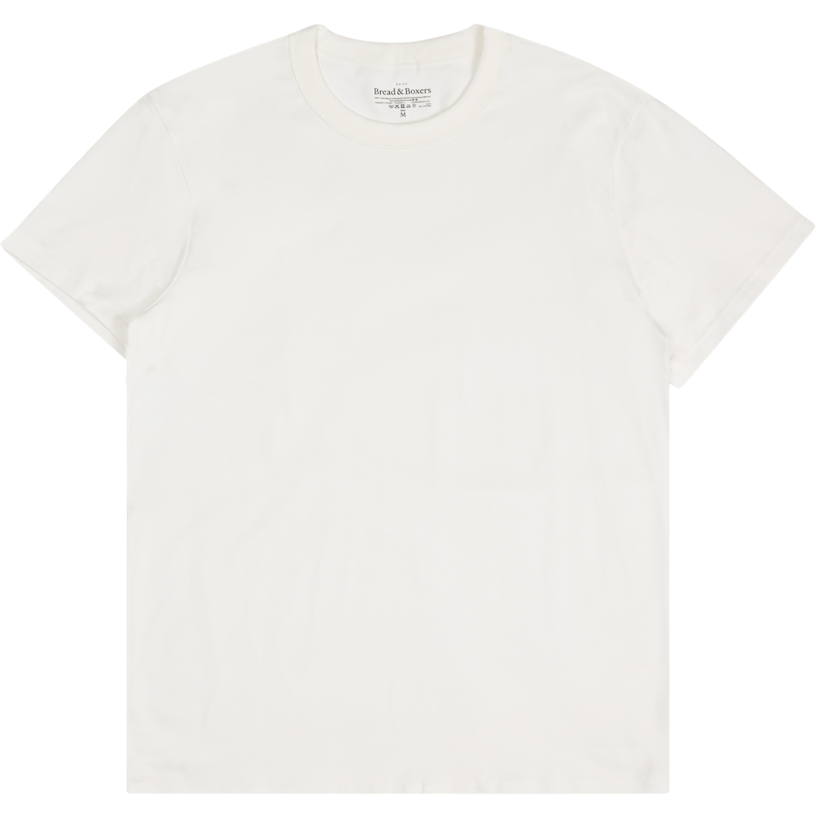 Crew-Neck pima Ivory