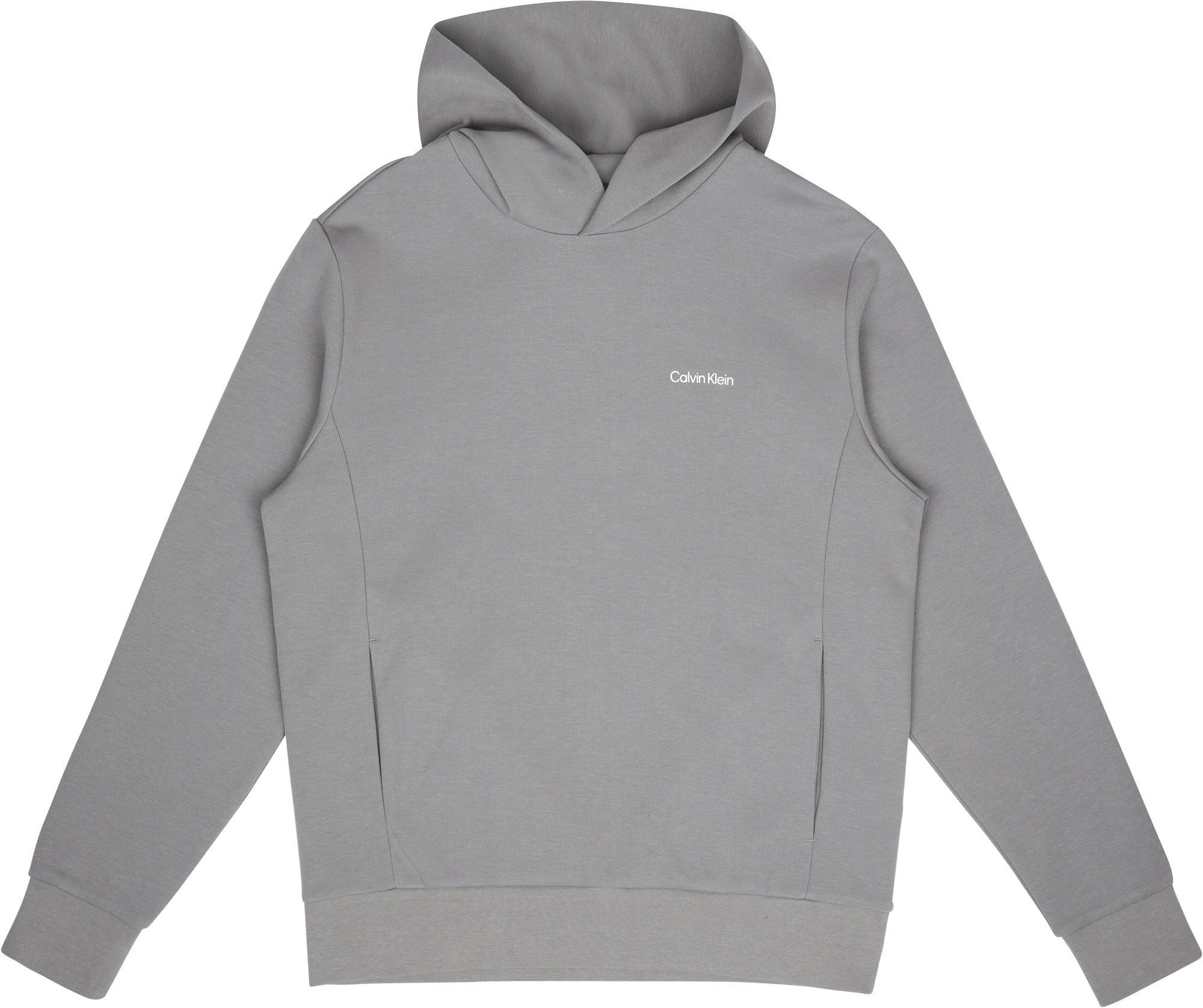 Micro Logo Repreve Hoodie Pq6 – Grey Asphalt