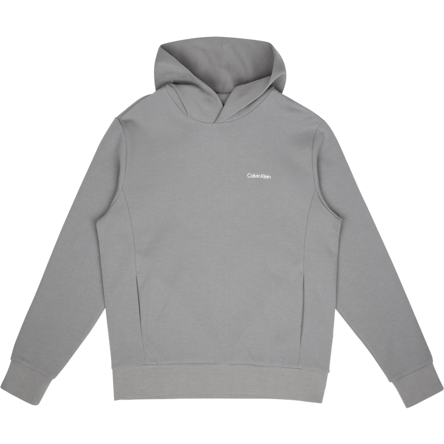 Micro Logo Repreve Hoodie Pq6 – Grey Asphalt