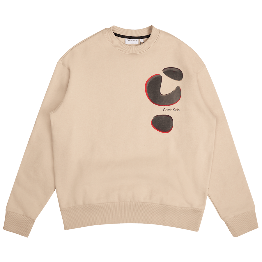Abstract Graphic Comfort Crew Ace – Stony