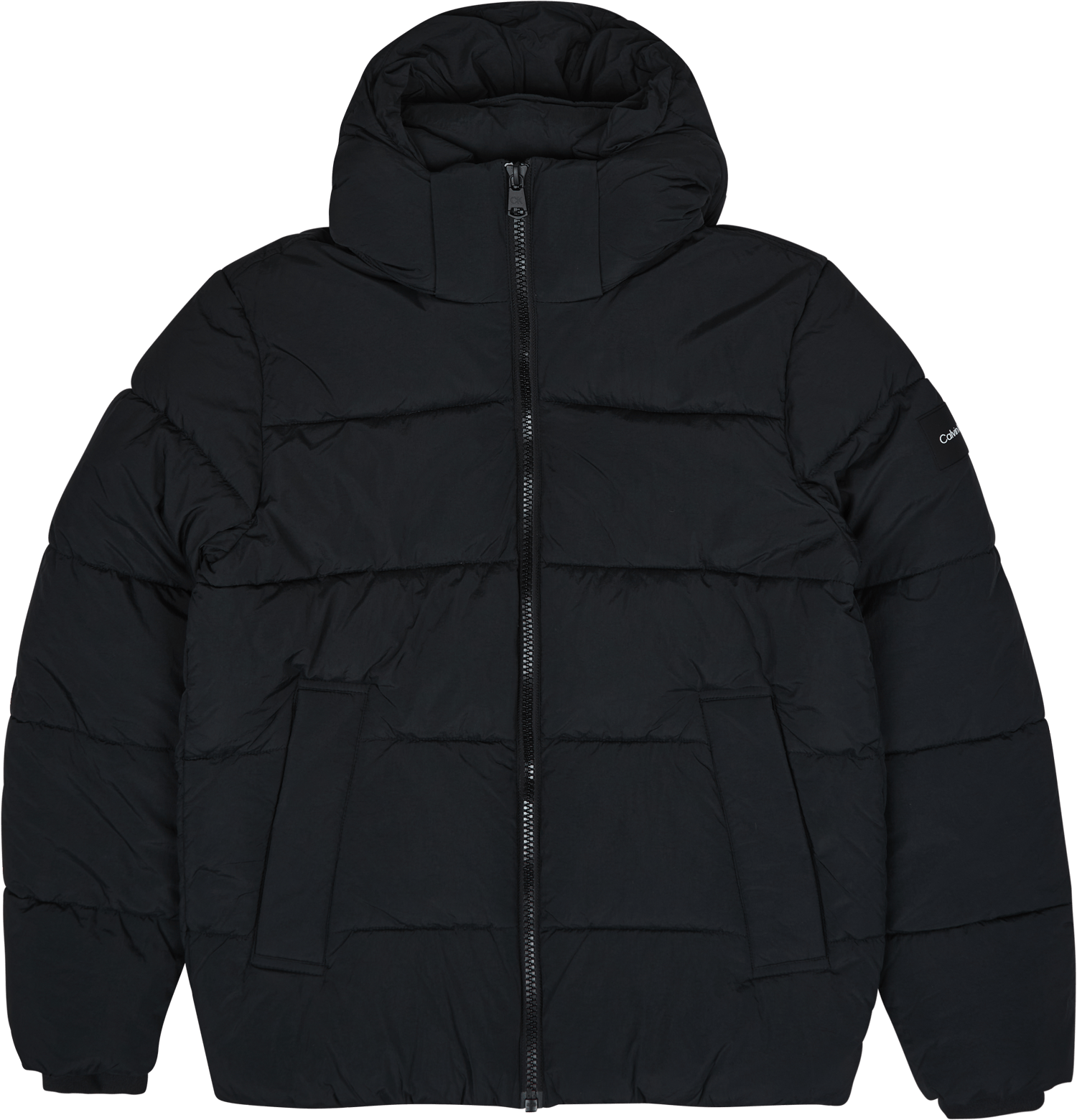 Crinkle Nylon Puffer Jacket Beh