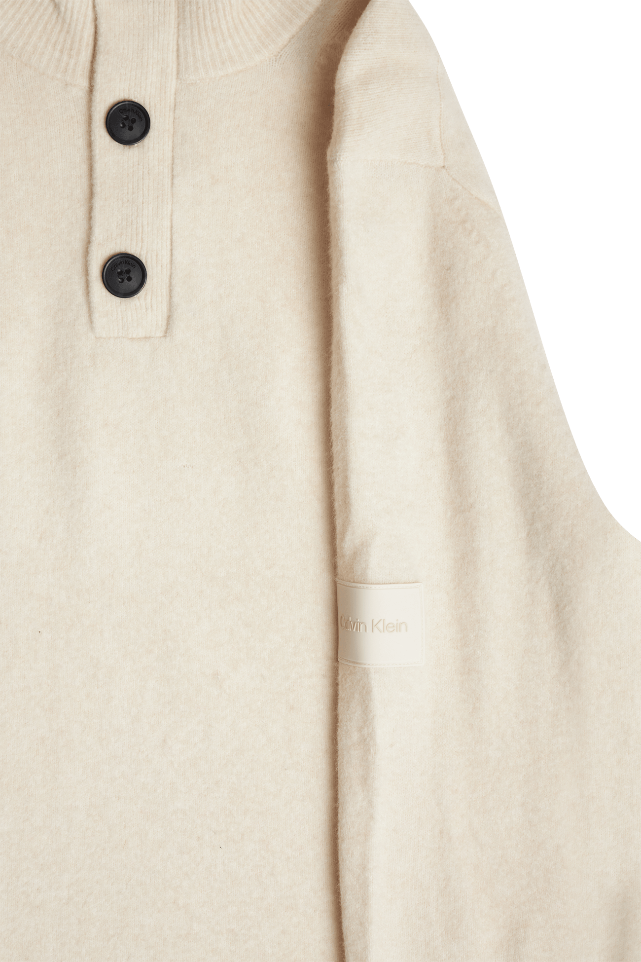 Lycra Blend Button Quarter Zip Ace - Bild 4