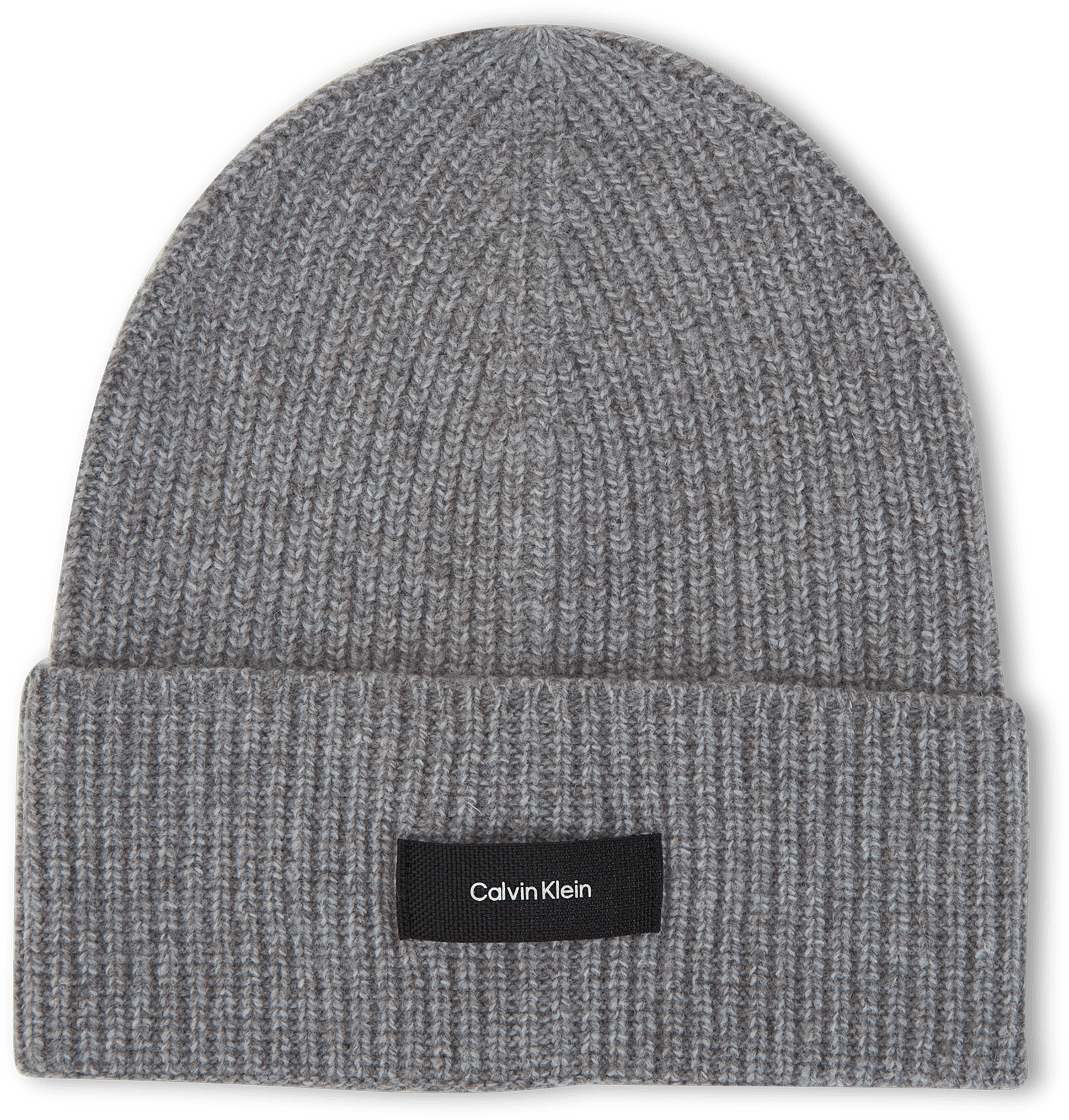 Calvin Klein Daddy Wool Rib Beanie Pta – Fog