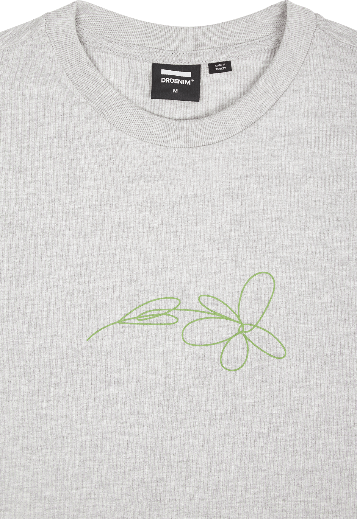 Trooper Tee Grey Melange Bloom - Bild 3