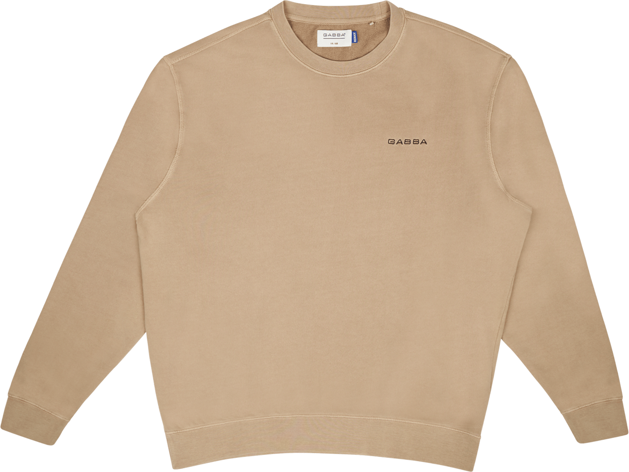 Bruce Boxy Sweat Cobblestone