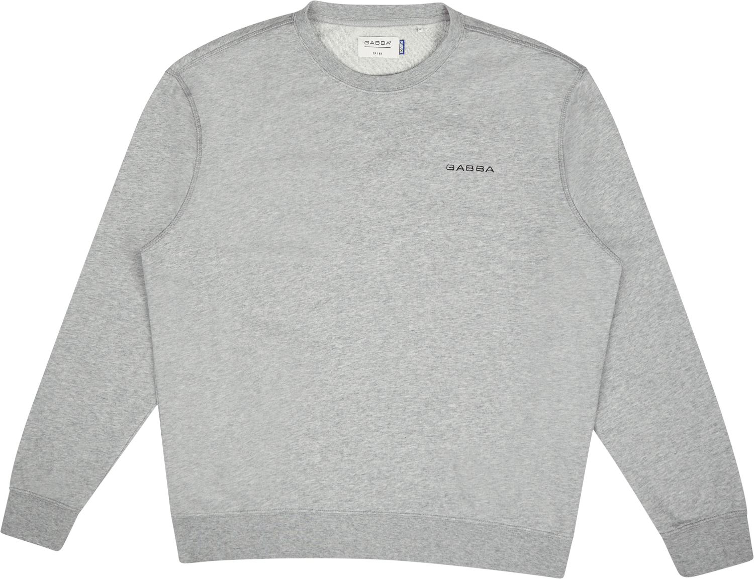 Bruce Boxy Sweat Grey Mel